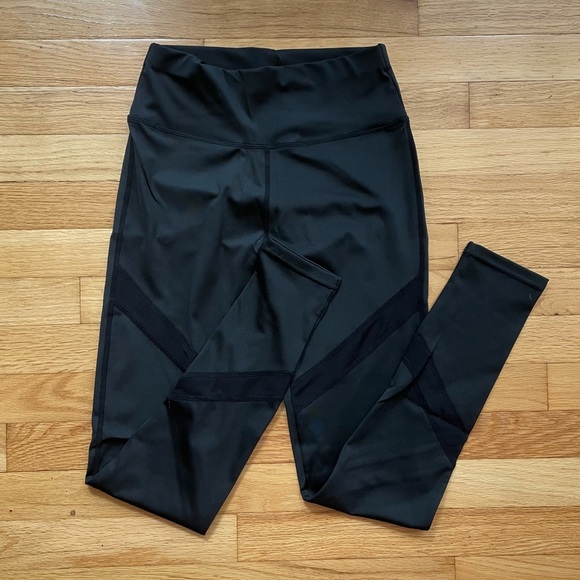 SHEIN Black Mesh Leggings - Picture 7 of 7